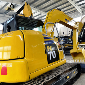 รถขุดตีนตะขาบ Komatsu PC70 มือสอง ขนาด 52 กิโลวัตต์ น้ำหนัก 7000 กิโลกรัม ทนทาน ใช้งานได้นาน ค่าใช้จ่ายในการดำเนินงานต่ำ เหมาะสำหรับงานก่อสร้าง - Product Image 3