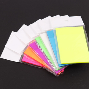 Fournitures de bureau Foska 50 feuilles de bloc-notes collant étanche de couleur fluorescente adhésive haute transparence pour prendre des notes - Product Image 6