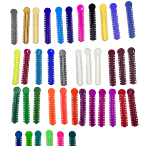 ขายยางรัดจัดฟันแบบยืดหยุ่น 1000 วง ยางรัดจัดฟันหลากสีสันทันสมัย - Product Image 1