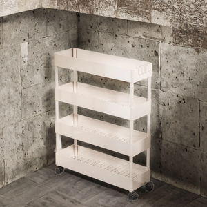 IMODE 2-3 niveaux tirer évier coulissant organisateurs plastique PP cuisine salle de bain debout Type stockage grossistes pour la vaisselle alimentaire - Product Image 2