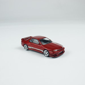 MINIGT 1/64 Skyline <span class=keywords><strong>GTR</strong></span> R32 VeilSide, voitures miniatures en alliage, modèle de voiture sans portes ouvrables, véhicule de simulation, objet de collection - Product Image 4