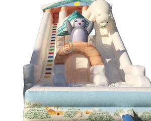 Bơm hơi khổng lồ trượt kẹo colour khinh khí cầu trượt bơm hơi cho thương mại - Product Image 4