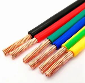 Large Current Capacity 2.5mm2 Pvc Insulated Power Cable Single Core Cable