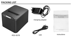Giá rẻ Nhà Máy Giá 80 mét chiều rộng máy tính để bàn nhiệt hóa đơn máy in dòng trực tiếp USB + LAN/USB + BT cổng với máy cắt tự động - Product Image 6