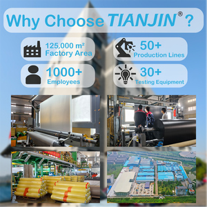 Tissu de revêtement de piscine en PVC TianJin 1050 GSM pour piscines de forme irrégulière, tissu de revêtement de piscine en PVC robuste avec <span class=keywords><strong>soudure</strong></span> sans couture disponible - Product Image 5