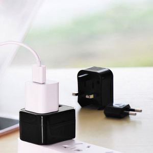 2025 Universal Travel <b>Adapter</b> Black Color Plastic Worldwide Portable Travel <b>Plug</b> Adaptor for Sale - Product Image 6