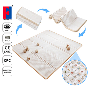 <span class=keywords><strong>Tapis</strong></span> de jeu pour bébé <span class=keywords><strong>en</strong></span> <span class=keywords><strong>mousse</strong></span> XPE non toxique, pliable, imperméable, réversible, <span class=keywords><strong>tapis</strong></span> de sol pour ramper, pour les activités des tout-petits, avec sac de transport - Product Image 1