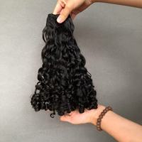 Extensiones de Cabello Virgen en Oferta, Cabello Rizado Euroasiático Super Double Drawn para Mujeres Negras