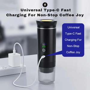 Wholesale Retailer Handheld 3 in 1 <b>Portable</b> Espresso Machine 20 Bar Car Capsule <b>Coffee</b> <b>Maker</b> Automatic Smart <b>Portable</b> <b>Coffee</b> - Product Image 6
