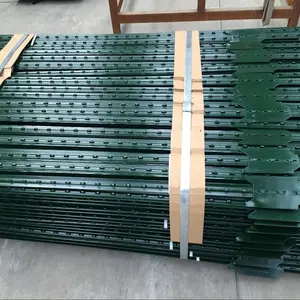 1. postes altos da cerca t do metal de 25lbs/ft 6 7 8 ft anti corrosão t posts para a venda