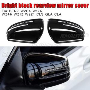 1Pcs Replacement <b>Door</b> <b>Mirror</b> Cover Cap Housing Wing Rear View <b>Mirror</b> Trim for BENZ W204 W176 W246 W212 W221 CLS GLA CLA - Product Image 1