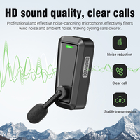 Écouteurs de sport extrêmes haut de gamme pour l'extérieur, étanches IPX5, casque interphone 520m avec assistant vocal IA, écouteurs pour casque de cyclisme