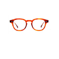 Lunettes en acétate laminé vente en gros de montures de lunettes en fibre très vendues lunettes Vogue charnière métallique en acétate en forme d'oeil de chat