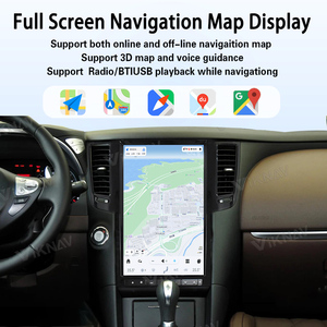 Radio para Auto Viknav con Pantalla Táctil de 14.4 Pulgadas para Infiniti FX35 QX70 2009-2013, Actualización Inalámbrica con Carplay y Android Auto, Unidad Principal Estéreo - Product Image 4