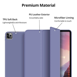 Coque en silicone personnalisée pour <span class=keywords><strong>iPad</strong></span> <span class=keywords><strong>7</strong></span> 8 <span class=keywords><strong>9</strong></span> <span class=keywords><strong>Pro</strong></span> 11 <span class=keywords><strong>pouces</strong></span>, étui à rabat antichoc en TPU avec porte-crayon - Product Image 4