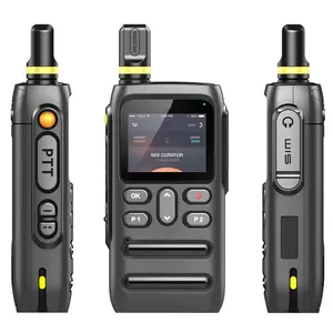 TM-700 Zello 4G LTE Radio WIFI GPS Talkies Walkies REAL PTT Android Walkie Talkie With Sim Card 100 Km 500 Km Long Range Call