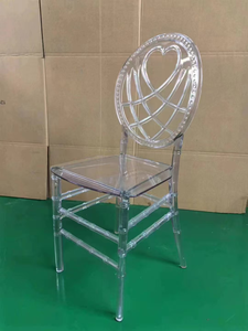 Vente en gros de chaise de mariage et de banquet Napoléon chaise en acrylique transparent pour mariages - Product Image 6