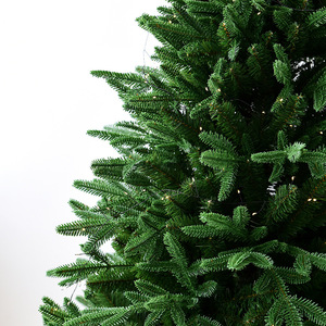 <span class=keywords><strong>Sapin</strong></span> de Noël artificiel avec collier de <span class=keywords><strong>sapin</strong></span> en osier, <span class=keywords><strong>sapin</strong></span> de type épicéa de taille standard pour la décoration intérieure des fêtes - Product Image 5
