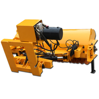 Mini-excavatrice à tarière, chargeuse compacte, brosse rotative, balayeuse pour trottoir, chasse-neige, à vendre