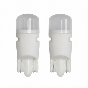 หลอดไฟท้ายรถยนต์เซรามิก T10 12V สีสันสดใส 7 สี W5W LED ไฟอ่านหนังสือในรถยนต์ รับประกัน 2 ปี สินค้าใหม่ - Product Image 1