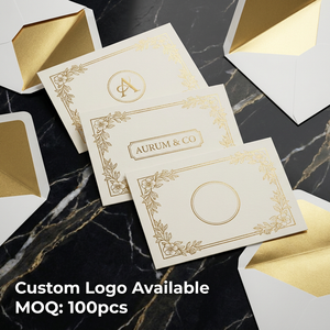 Cartes de remerciement en papier fantaisie floral aquarelle lavande de qualité supérieure, en vrac, pour mariage, douche nuptiale, papeterie, <span class=keywords><strong>logo</strong></span> personnalisé, OEM, 50 pièces - Product Image 3