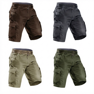 Shorts Cargo Homme Décontractés en Coton Tricoté 100% Taille Mi-Haute Respirant Séchage Rapide Léger avec Braguette Zippée – En Stock – Grande Vente - Product Image 6