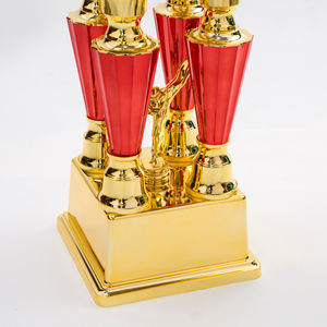 Piala Trofi Plastik Besar Custom Produsen <span class=keywords><strong>3</strong></span> Tingkat 4 Tiang Penghargaan untuk Liga Juara SZ20 - Product Image 4