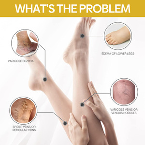 Offre Spéciale sans danger pour tous les types de peau crème soulage les douleurs et les gonflements dans les jambes crème lisse les vaisseaux sanguins et crème de soin des veines - Product Image 5