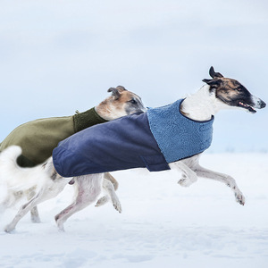 Ropa Clásica de Invierno para Mascotas con Dibujos Animados, Chaquetas de Algodón para Perros con Forro Polar Grueso, Doble Capa con Detalles en Sherpa, Cálidas - Product Image 4