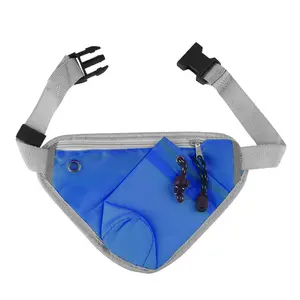 Outdoor Sports Triangle Running Waist Bag Waterproof Insulated Water Bottle Running Belt Custom Fanny Pack For Men Women