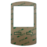 Clavier à membrane PET OEM avec contacts plaqués or sur circuit imprimé, interrupteur à dôme métallique tactile avec adhésif 3M pour dispositif médical
