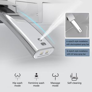 MWD OEM&ODM CUPC Watermark CE Lampe d'ambiance dynamique Toilettes intelligentes avec réservoir d'eau intégré Toilette électrique intelligente pour salle de bain - Product Image 4