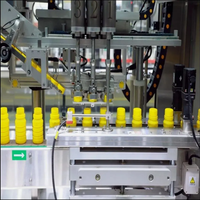 Machine de remplissage et de bouchage d'engrais en acier inoxydable de pointe