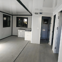Maison modulaire préfabriquée de 20 à 40 pieds Maison en conteneur extensible de 20 à 40 pieds Plans de 3 chambres à coucher pour supermarché Immeuble de bureaux Cuisine
