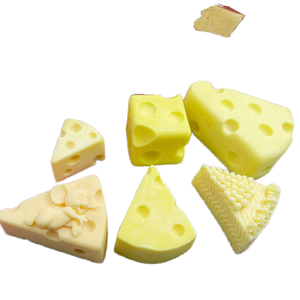 Moule en silicone 3D en forme de fromage pour gâteau au fromage 8D, mousse, chocolat, pâtisserie, dessert, plusieurs styles, moule à bougie - Product Image 1