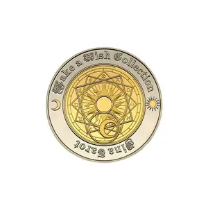 wholesale custom maple leaf coin silive die casting metal copper coins enamel challenge coin