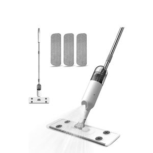 360 Degree Rotary Foldable Flat Hand <b>Mop</b> with Self-Washing Hands-Free Microfiber Eco-Friendly Stainless Steel High Capacity <b>Mop</b> - Product Image 1