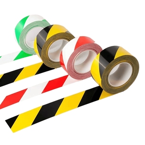 Gratis monster, fabrieks prijs, versterkte PVC hittebestendige duurzame verkeersafzetlint, vloer- en wegveiligheid, opvallende verpakkingstape - Product Image 1