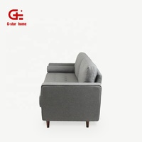 Wohnzimmermöbel Stoffsofa Ecksofa Schlafsofa für Kleine Räume Modernes Sofa-Set Möbel mit Ottoman