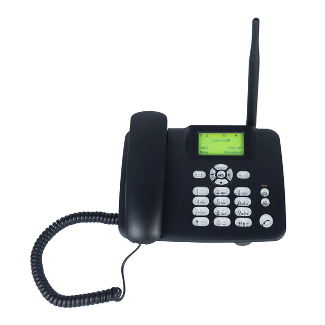 Smart Wireless Fixed GSM Phone with SIM Card-Quality Product at Great Value No Voice Mail FWP01 by Excelltel