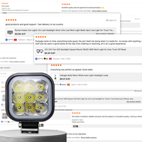 Haute qualité 27W IP67 étanche LED lumière de travail tracteur carré Auto lampe extérieure boîtier en aluminium moulé sous pression 12-36V nouvel état