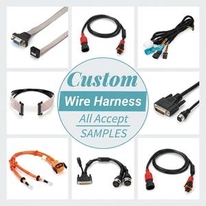Kabel Ribbon 10 Pin ke Dual 5 Pin 1 ke 2 Splitter Putih Merah Plus Mark Konektor LHE untuk Sinyal Servo Sensor OEM - Product Image 2