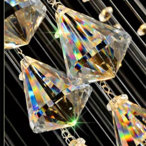 Lustre Plafonnier Art Décoratif Résidentiel Fabricant Hôtel de Luxe Hall d'Entrée Chambre Salon Lustre en Cristal LED - Product Image 6