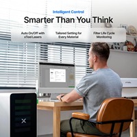 Purificateur d'air XTool SafetyPro AP2 pour P2/P2S, filtration en 4 étapes, HEPA, charbon, élimination de 99,97 % des particules, vitesse automatique intelligente