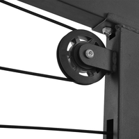 Station de musculation multifonctionnelle pour la maison avec équipement de musculation multi-intensité pour l'entraînement sportif