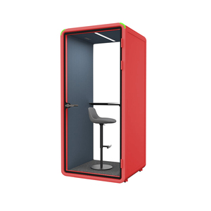 Hotel Lobby <b>Sound</b> Insulation Office Pod Single Person Acoustic Call Booth Silent Work Pod For Business Guest - Product Image 6