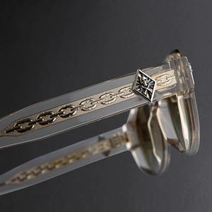 Стильные винтажные поляризованные солнцезащитные очки Sifier для лета с возможностью нанесения логотипа, защитой UV400, прозрачной оправой из ацетата и зелеными линзами для мужчин и женщин - Product Image 6