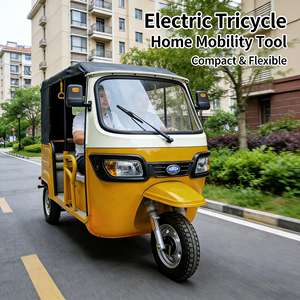 Tricycle Électrique Ouvert à Trois Roues pour Passagers, avec Abri, Charge Utile 400kg, 60V >1000W, Autonomie 70-90km - Vente Chaude - Product Image 5