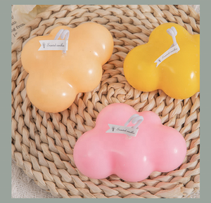 Bougies parfumées en cire de soja, pot en forme de nuage pour cadeau d'anniversaire saint-valentin - Product Image 3