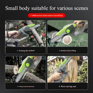 DTWA2-0041 6 pouces Mini <span class=keywords><strong>Scie</strong></span> <span class=keywords><strong>Électrique</strong></span> Boîtier En Plastique Usine En Gros Coupe <span class=keywords><strong>Scie</strong></span> À Chaîne Sans Fil Sécateur De Poche Mini - Product Image 3